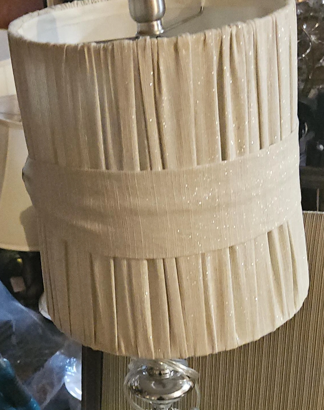 Crystal Ball Accent Table Lamp