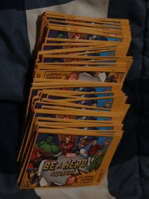 Marvel Be A Hero Stickers Collection - photo 2