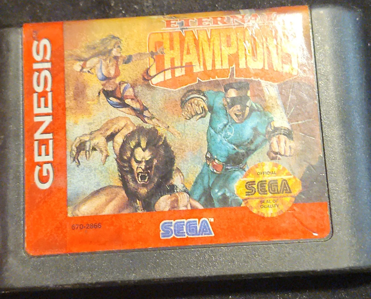 Eternal Champions Sega Genesis Game