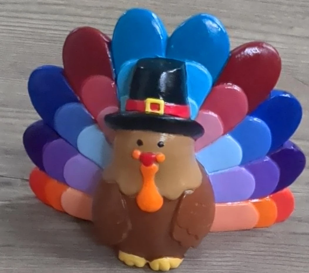 Decorative Thanksgiving Turkey Figurine