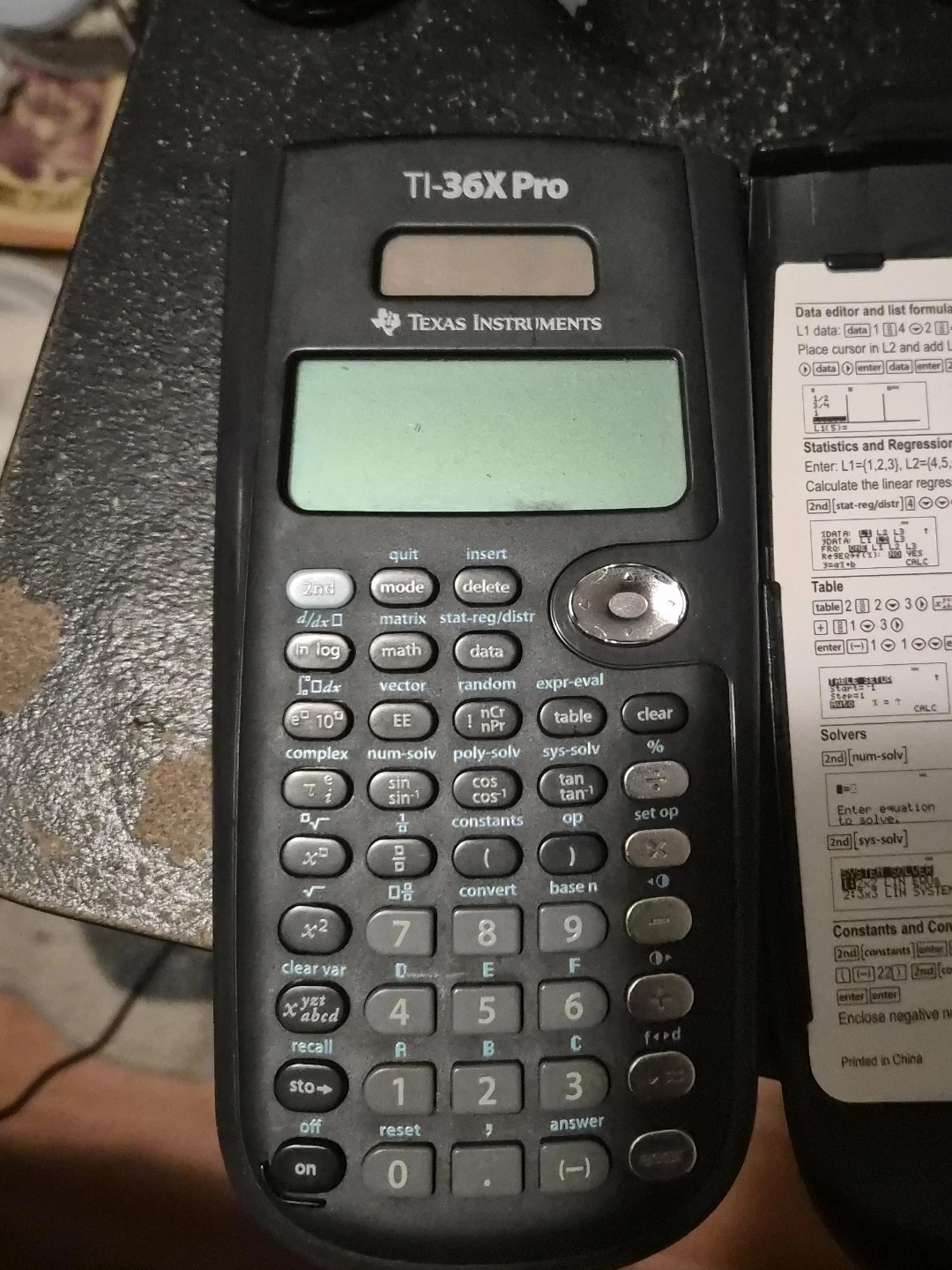 Texas Instruments TI-36X Pro Scientific Calculator