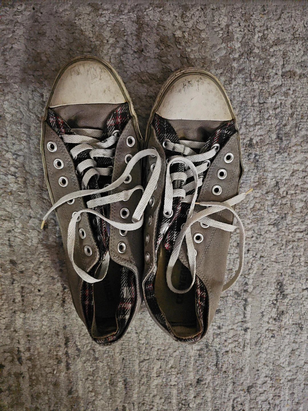 Gray Converse Chuck Taylor All Star Sneakers