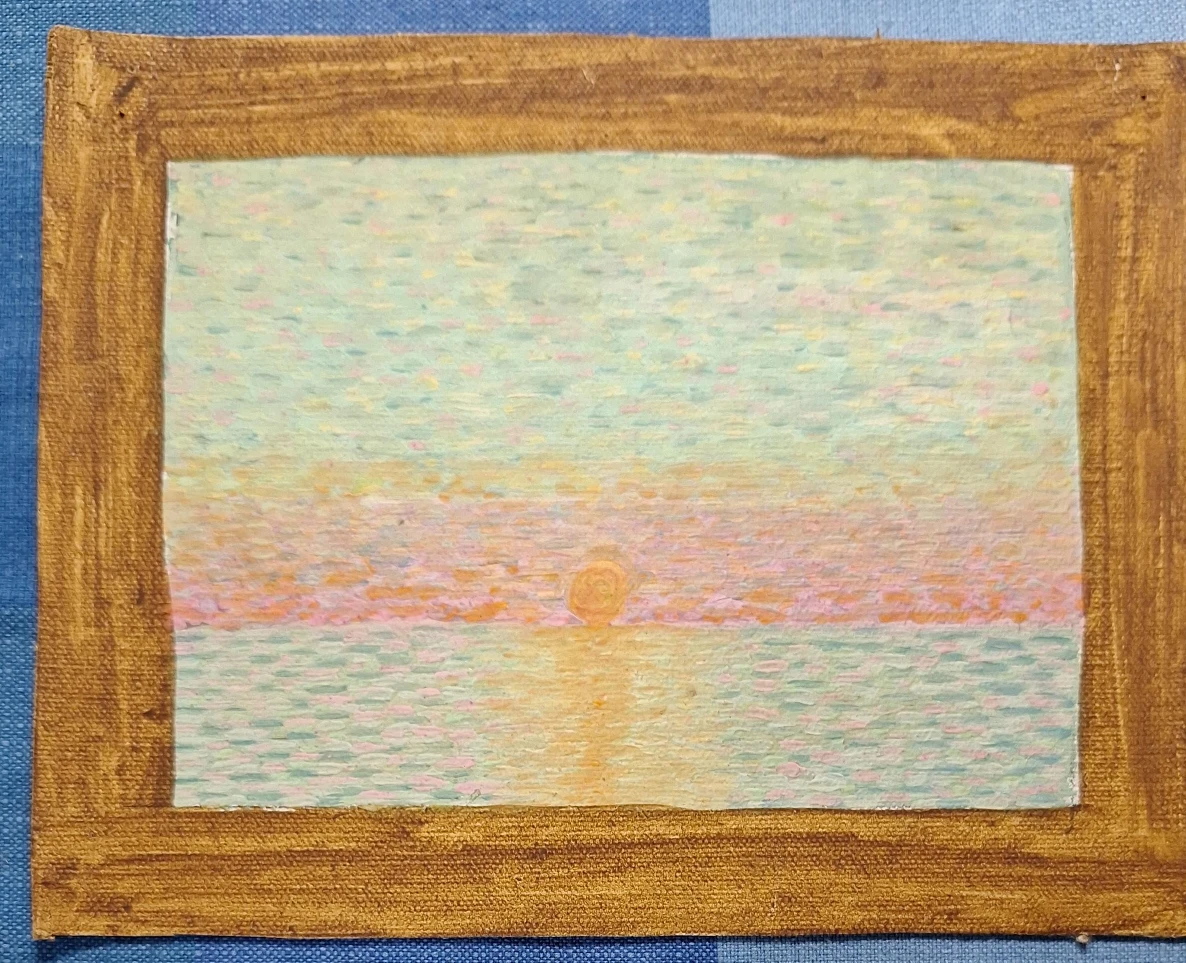 Sunset Oil Painting