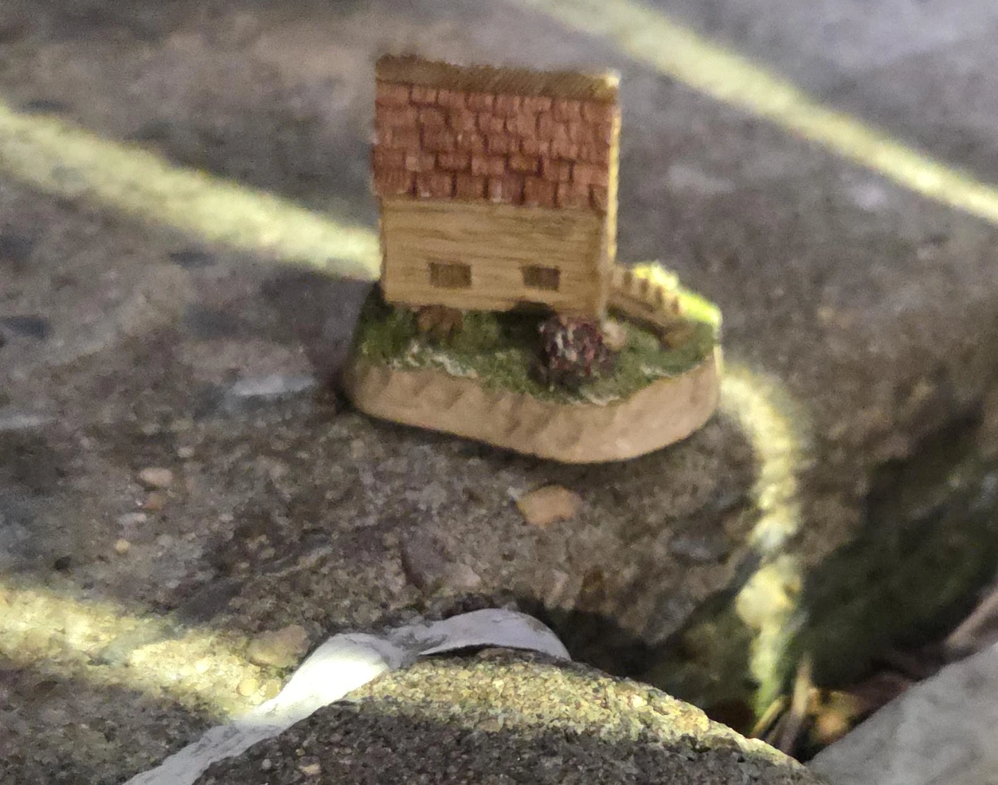 Miniature House Building Model