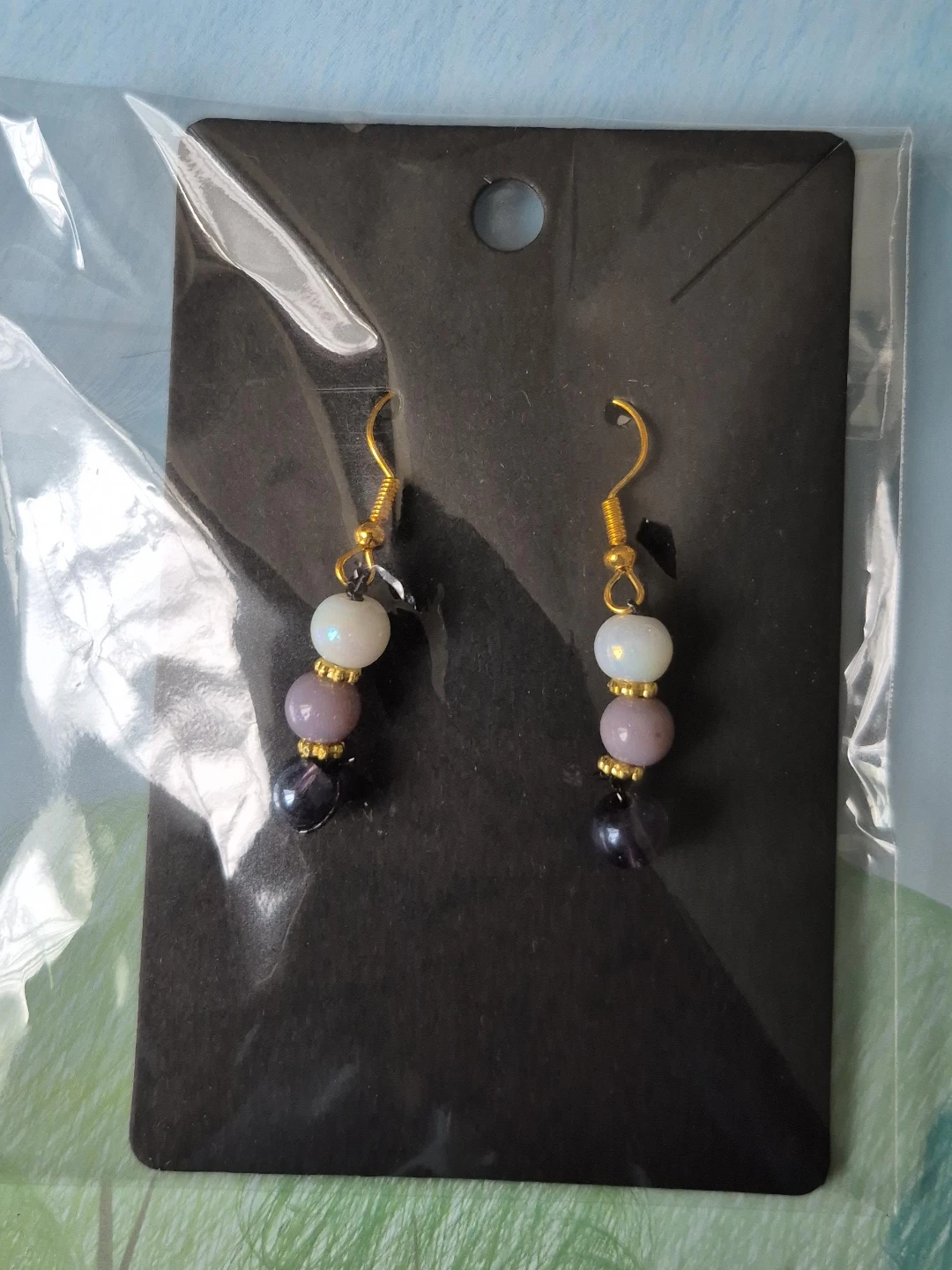Beaded Drop Earrings