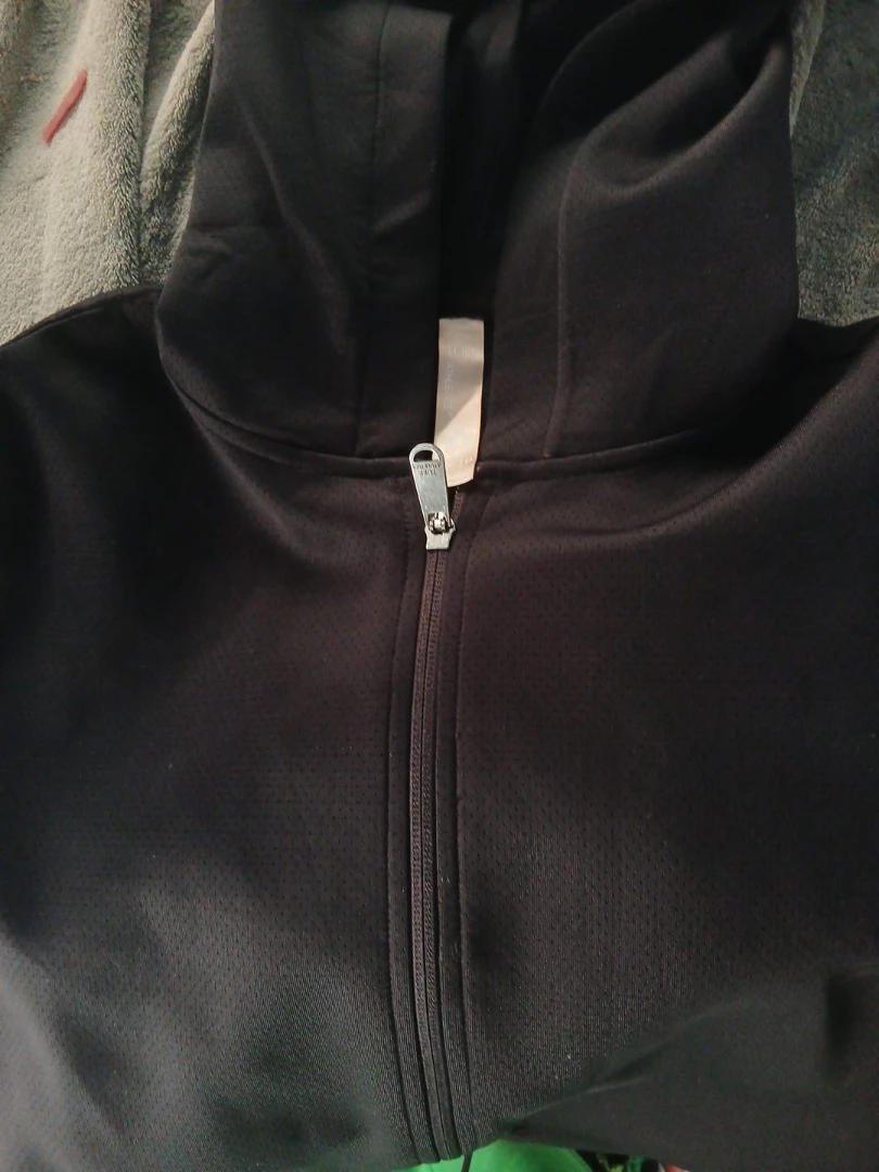Black Zip-Up Hoodie