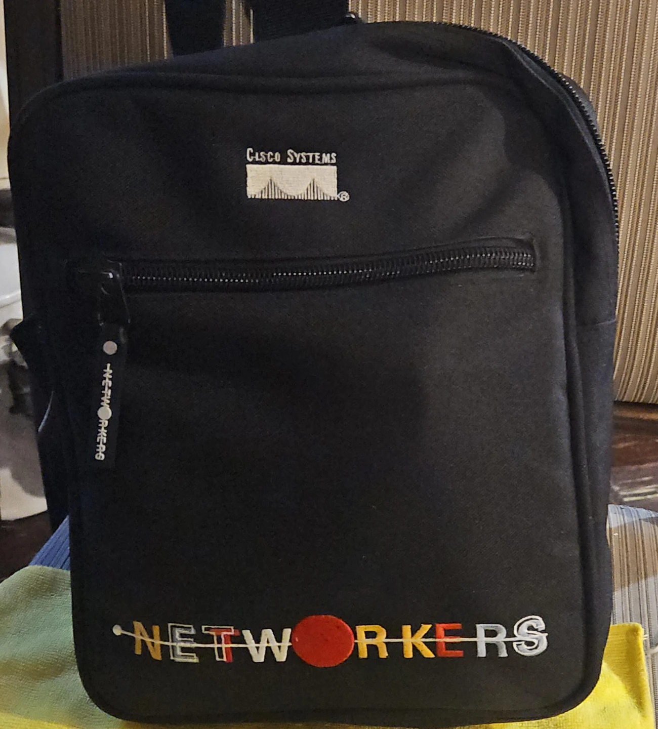 Cisco Systems Networkers Black Sling Bag