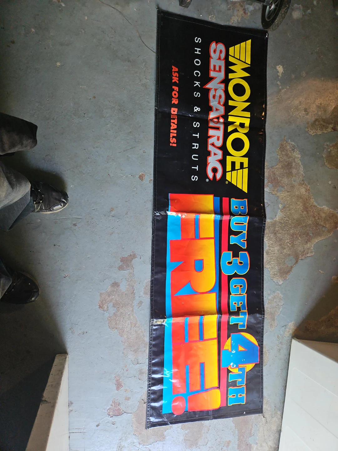 Monroe Sensatrack Shocks & Struts "Buy 3 Get 4th FREE!" Banner