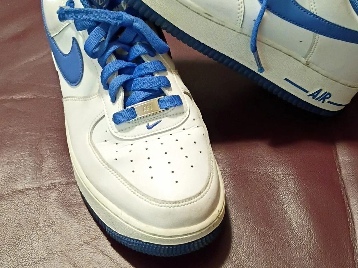 Nike Air Force 1 Low White/Blue Sneakers