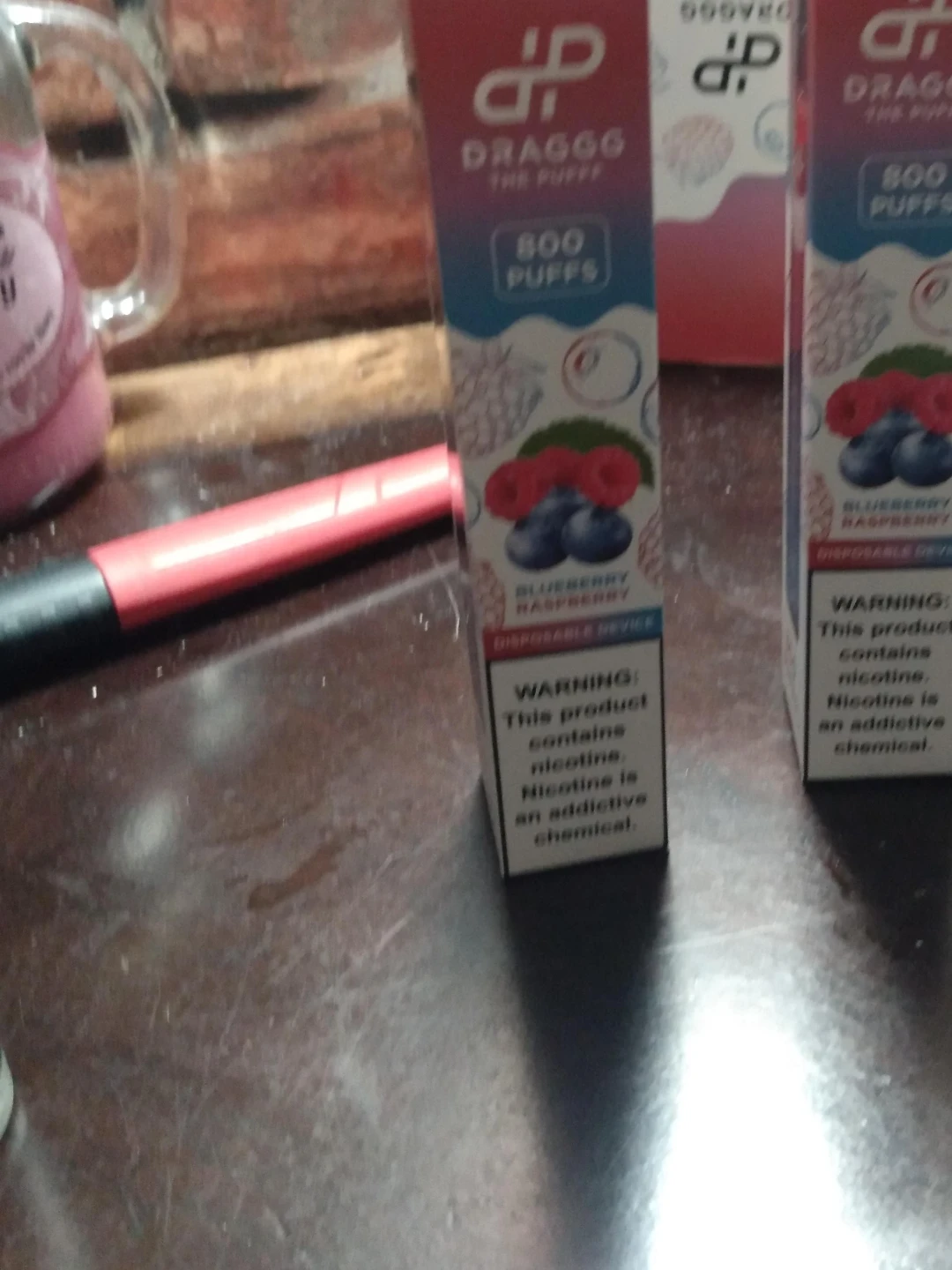 DRAGGG The Puff Disposable Vape - Blueberry Raspberry