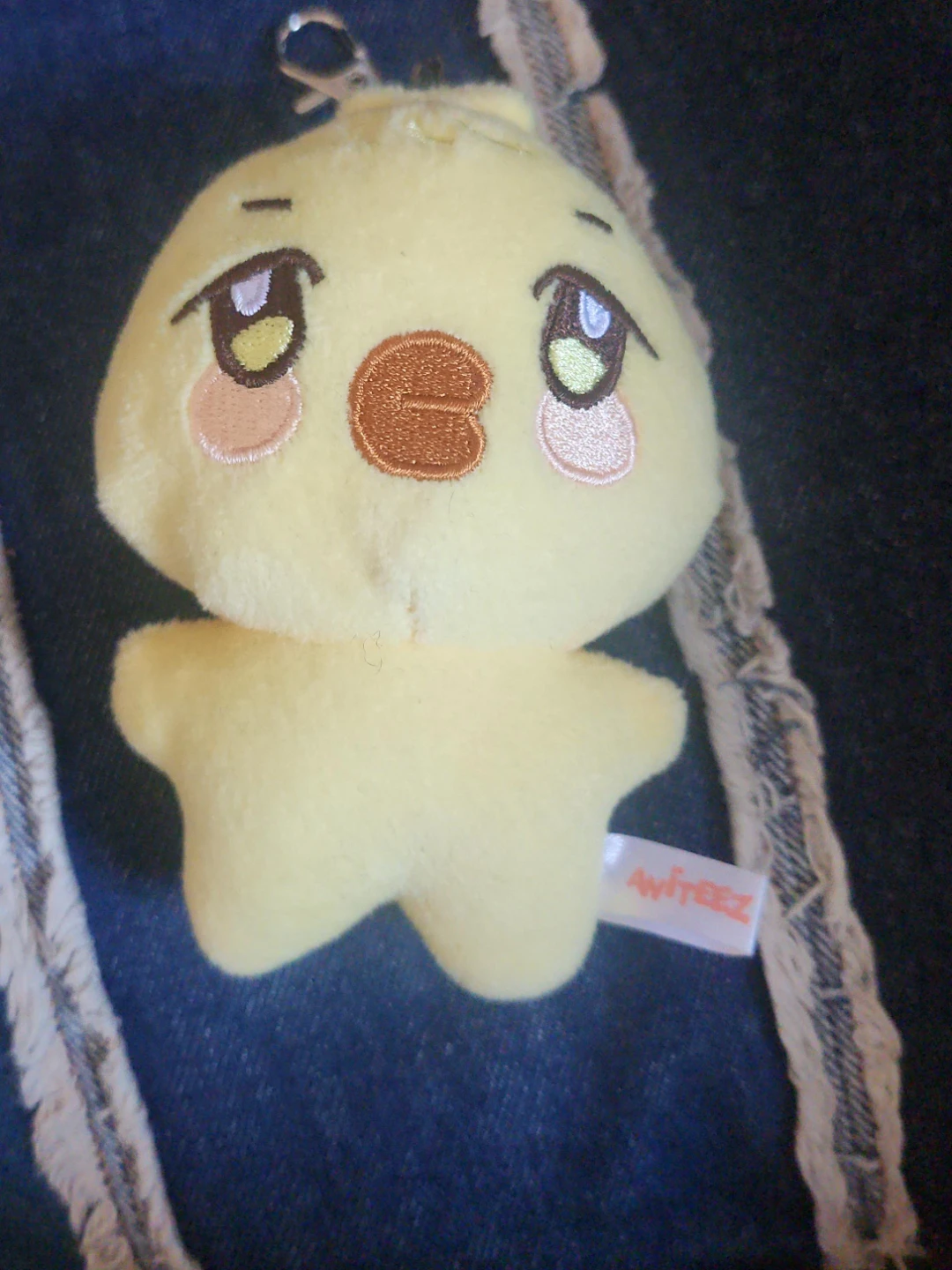 ATEEZ Yellow Chick Plush Keychain