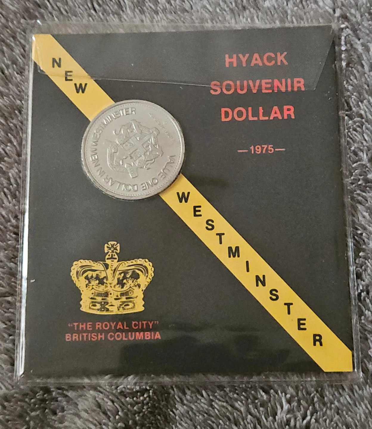 New Westminster Souvenir Dollar 1975 Coin