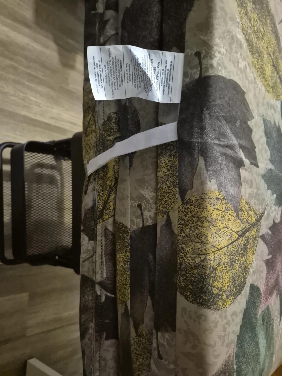 Tapis de yoga pliable et portatif
