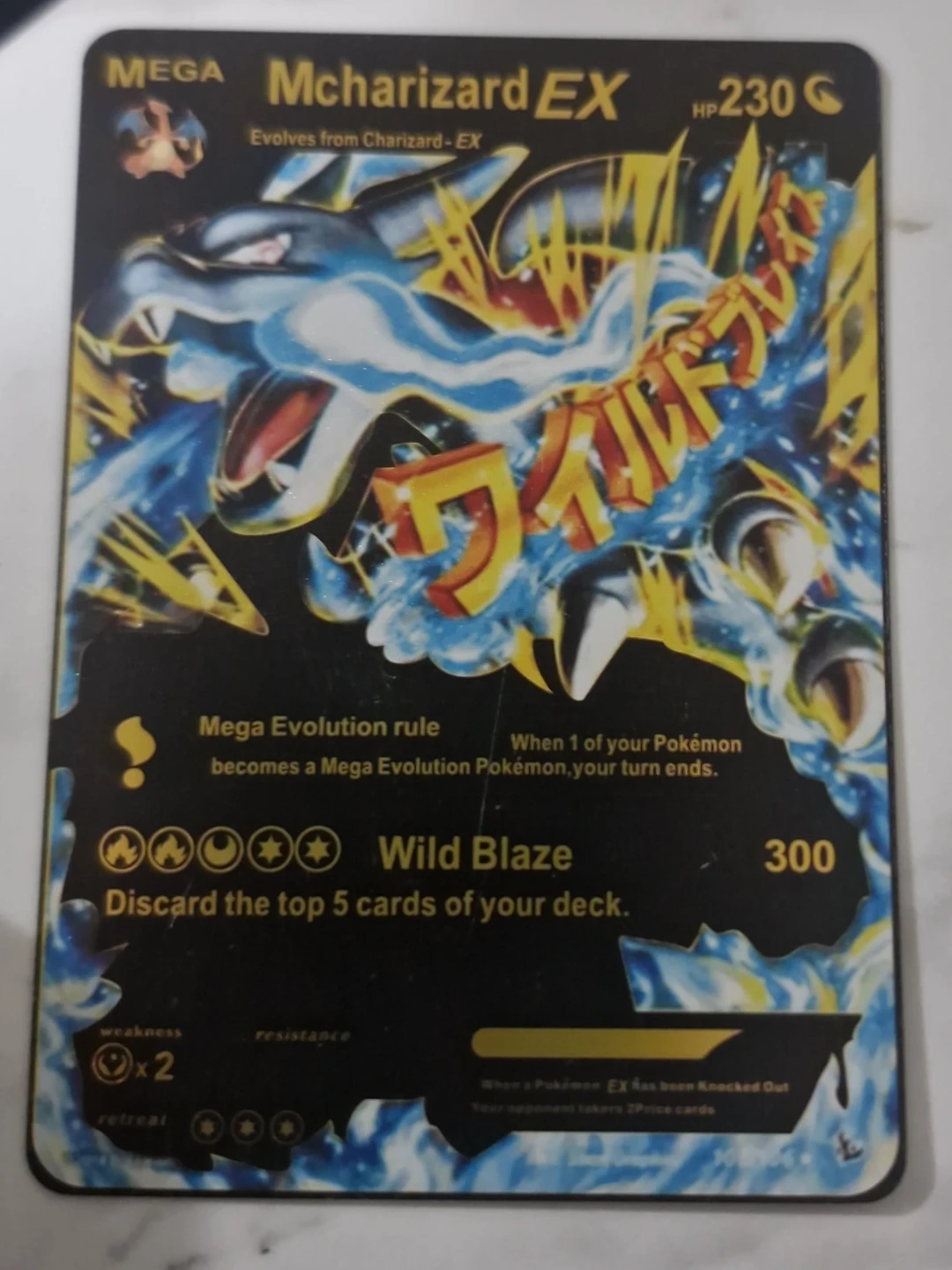 Mega Charizard EX Pokemon Card for sale