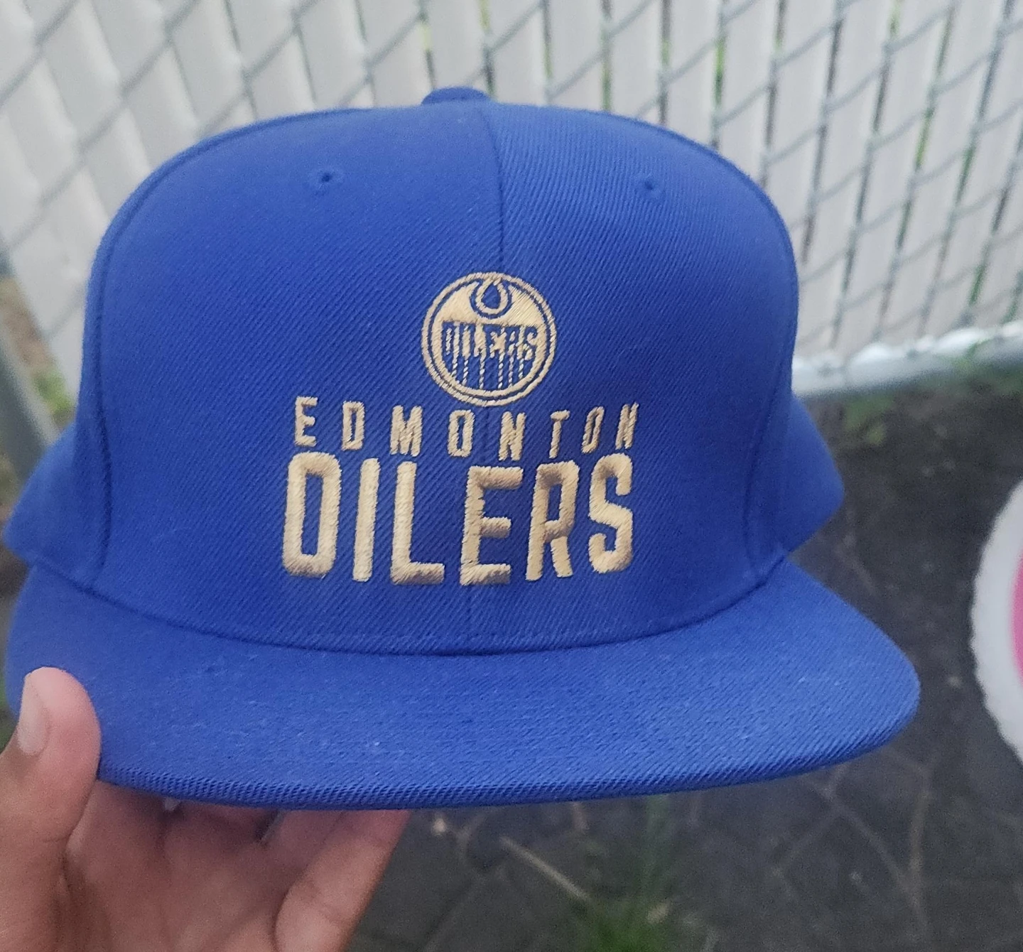 Edmonton Oilers Royal Blue Snapback Hat