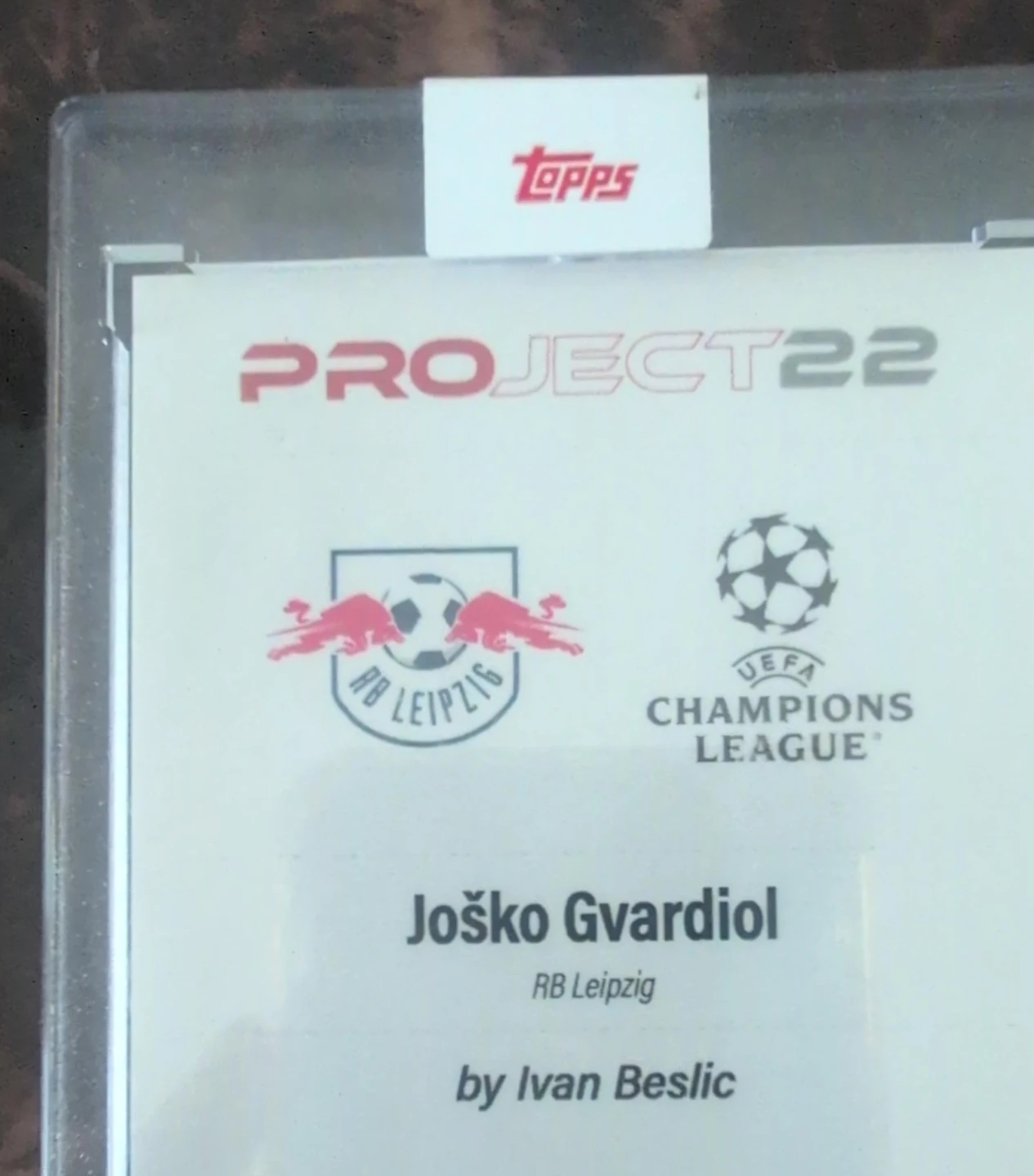 Topps Project22 Joško Gvardiol RB Leipzig Trading Card - photo 2