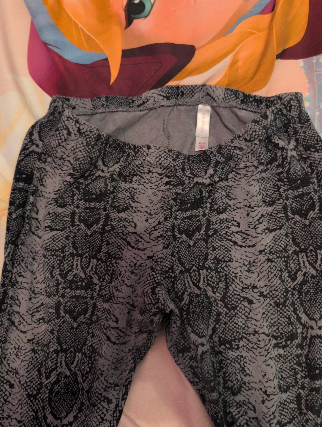No Boundaries Snake Print Leggings XL