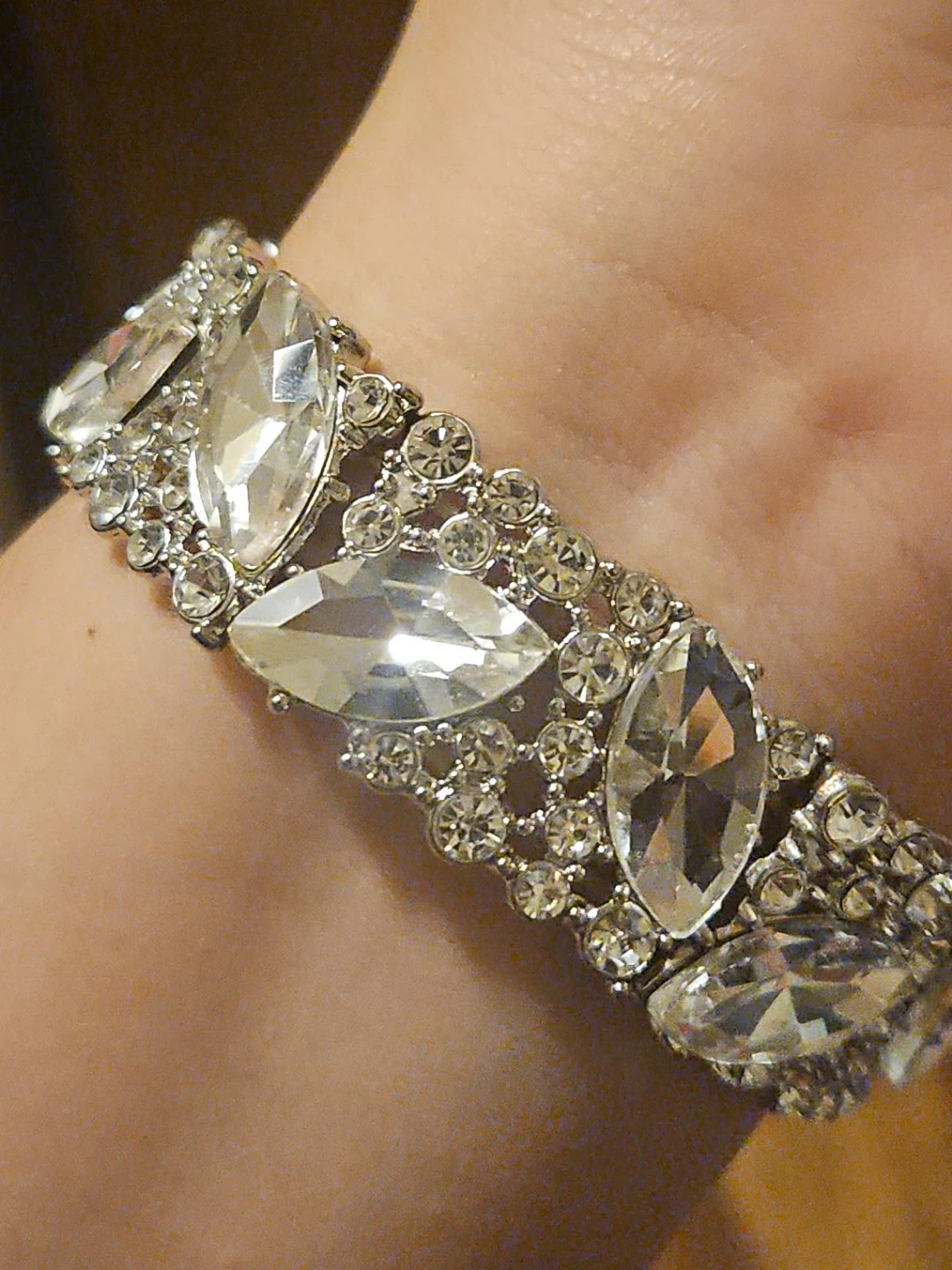 Rhinestone Stretch Bracelet