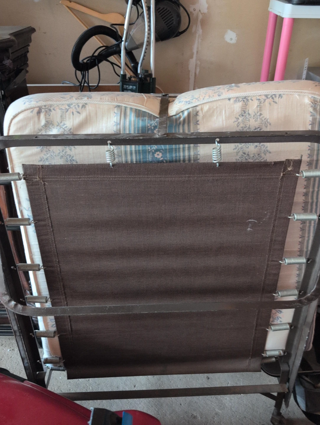Folding Cot with Mattress pick up as it