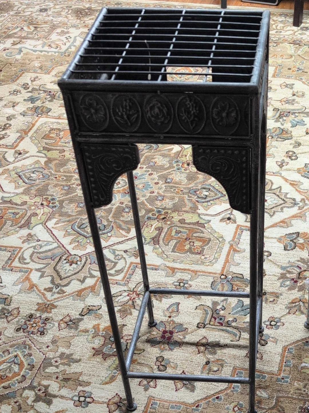 Ornate Metal Plant Stand 2 for $40