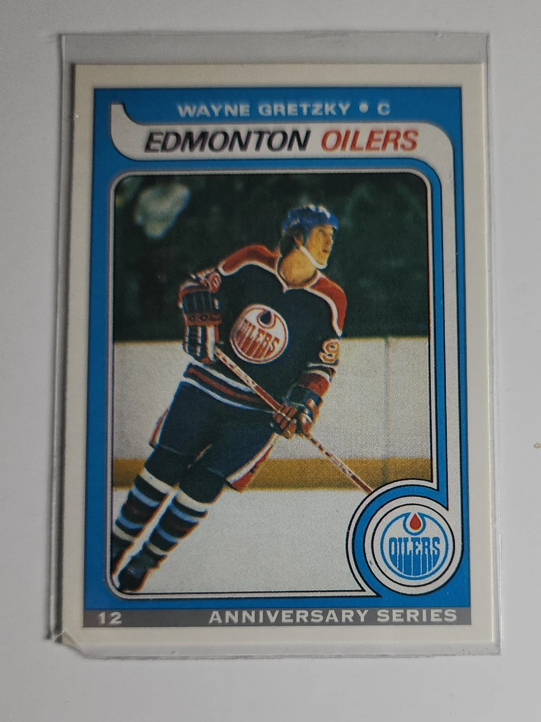 Wayne Gretzky Edmonton Oilers O-Pee-Chee Hockey Card