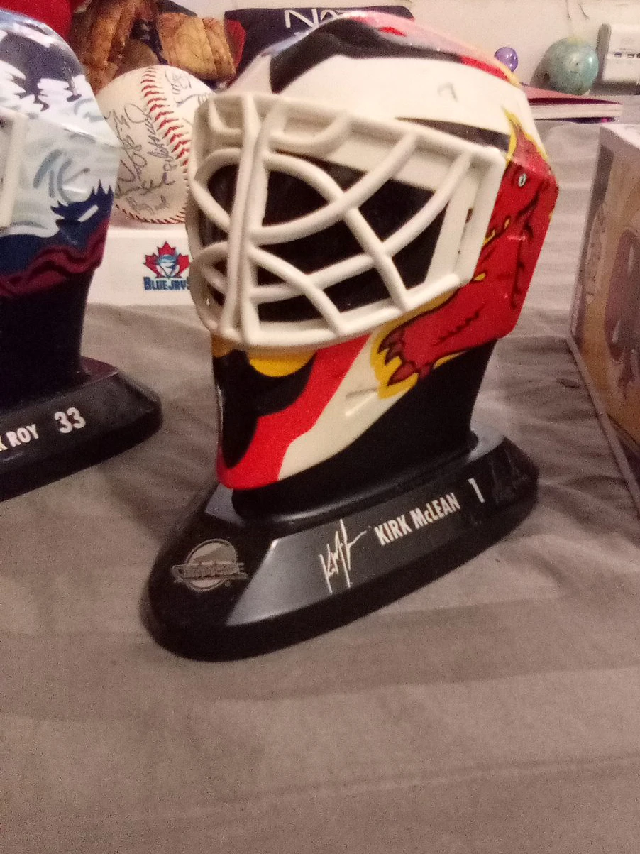 Kirk McLean Hockey Goalie Mask Replica
