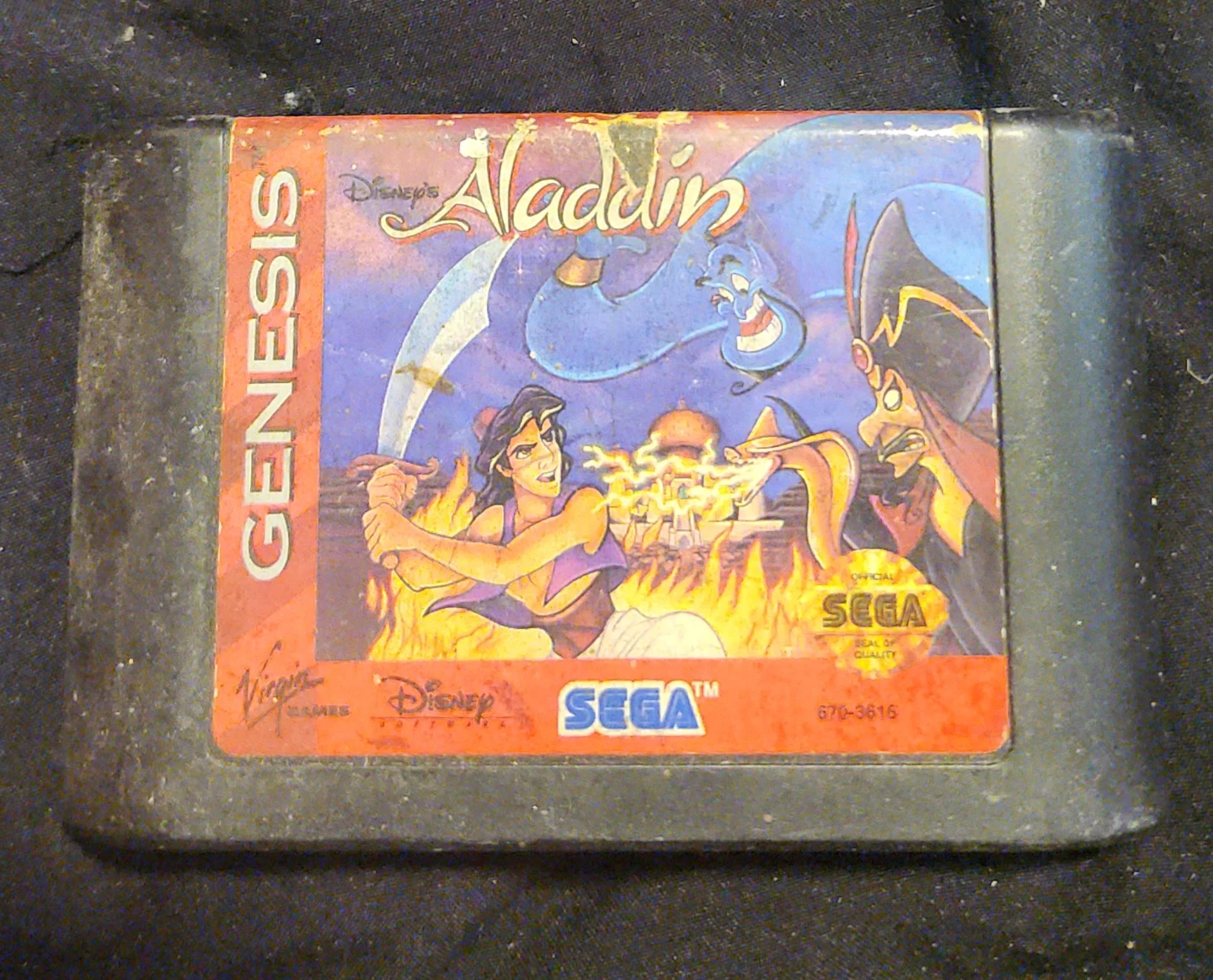 Disney's Aladdin Sega Genesis Game