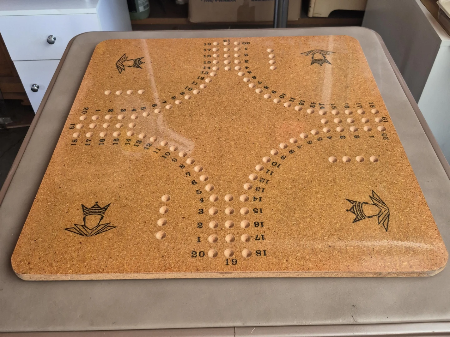 Vintage Cribbage Board