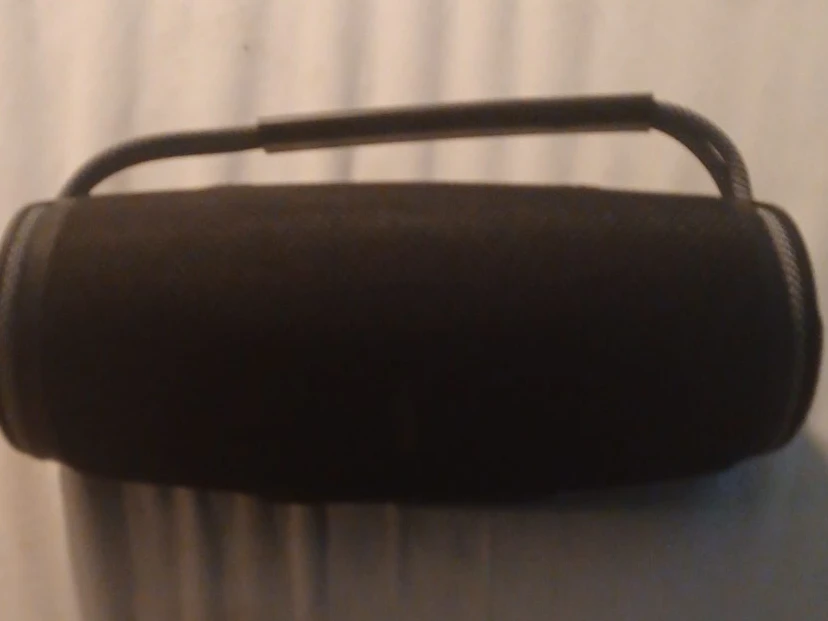 Black Portable Bluetooth Speaker with Handle - photo 2