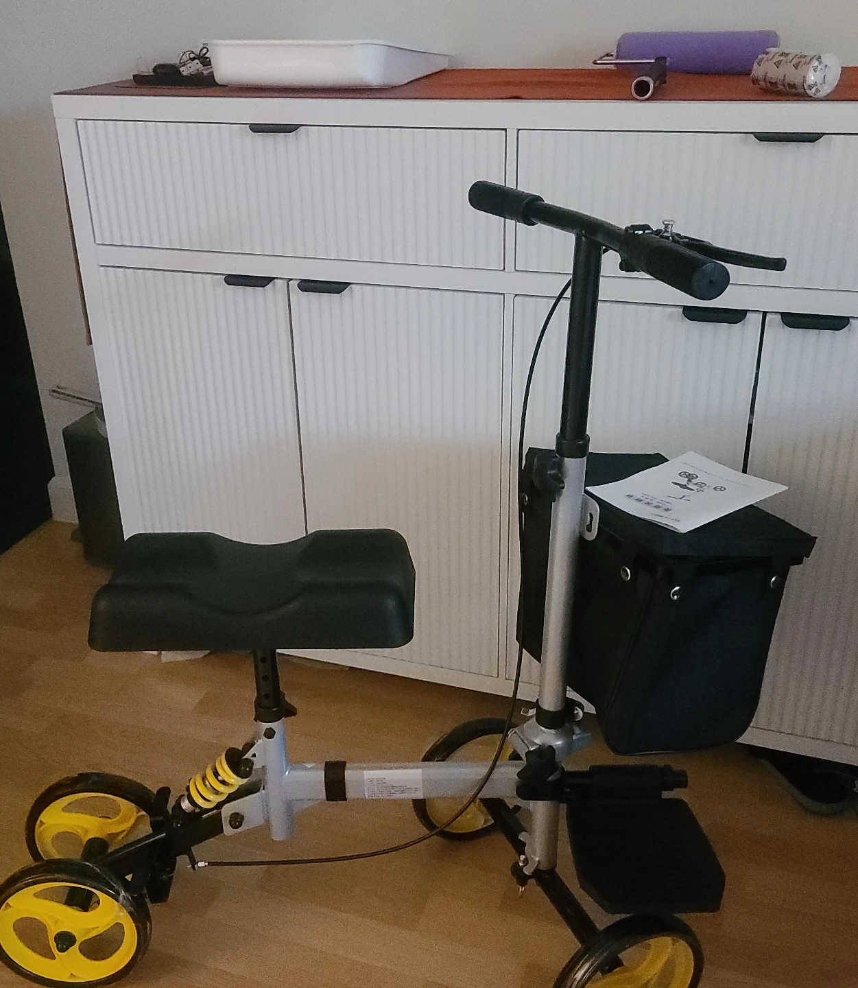Knee Scooter Walker with foot rest