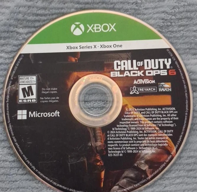Call of Duty Black Ops 6 Xbox Series X/One Game Disc