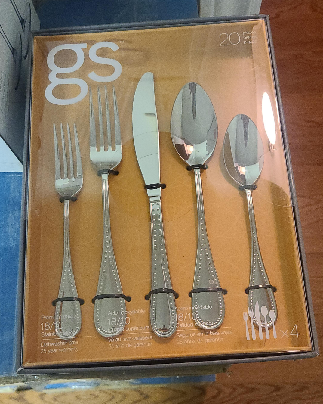 GS 20-Piece Stainless Steel Cutlery Set