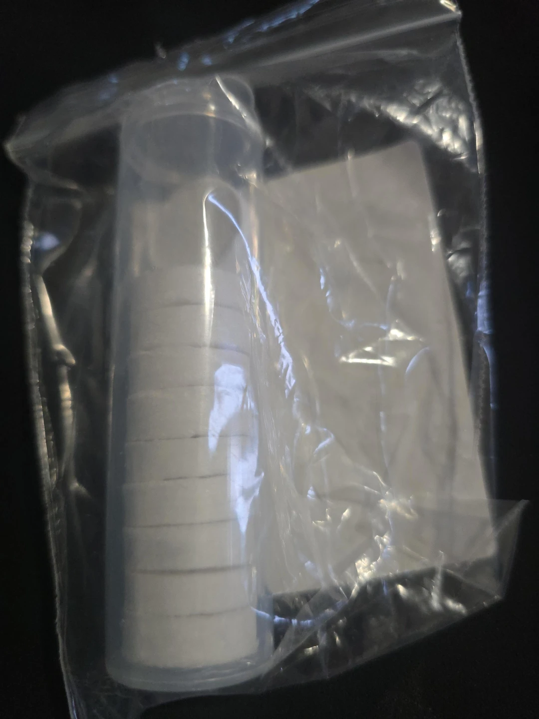 Set of 10 mini Compressed  travel towel.