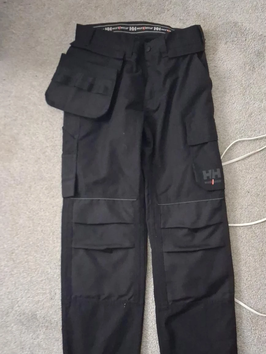 Helly Hansen Workwear Black Work Pants W32/L34