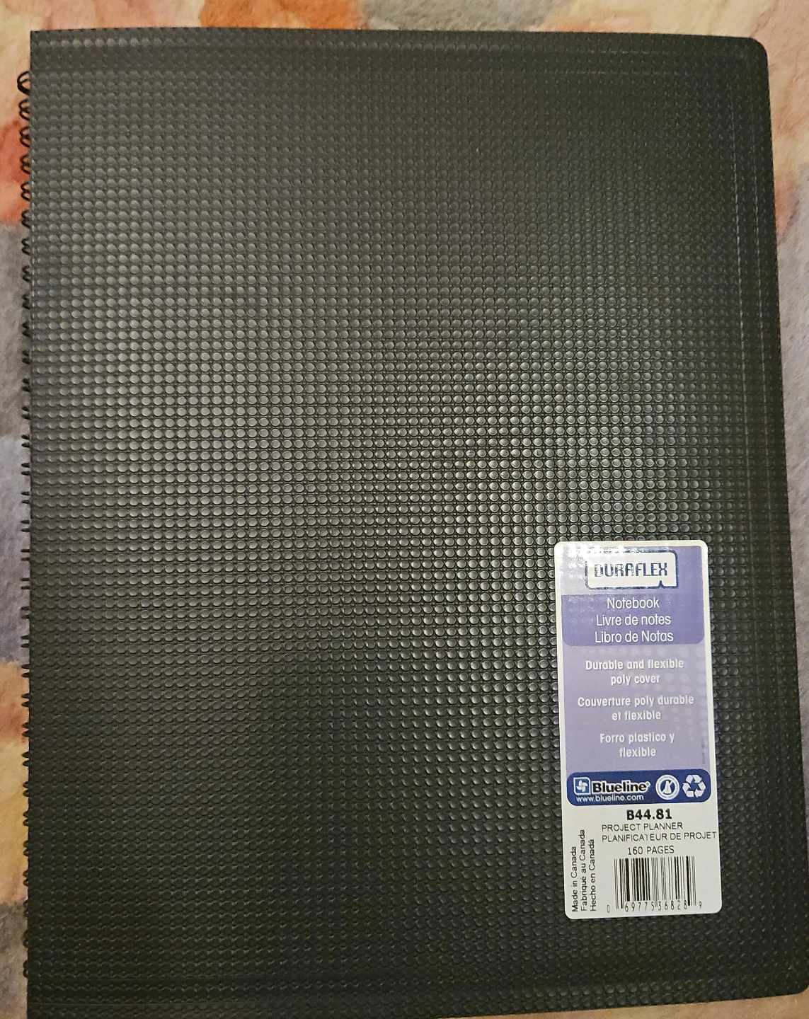 Blueline Duraflex Project Planner Notebook