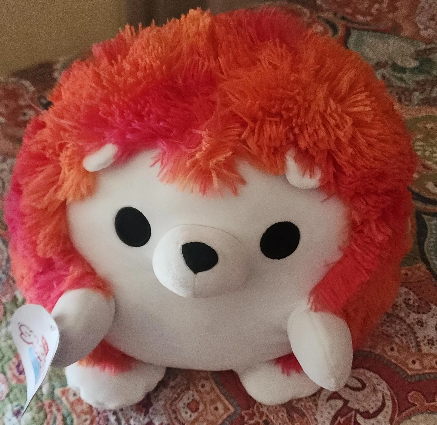 Fluffy Hedgehog Plush Toy