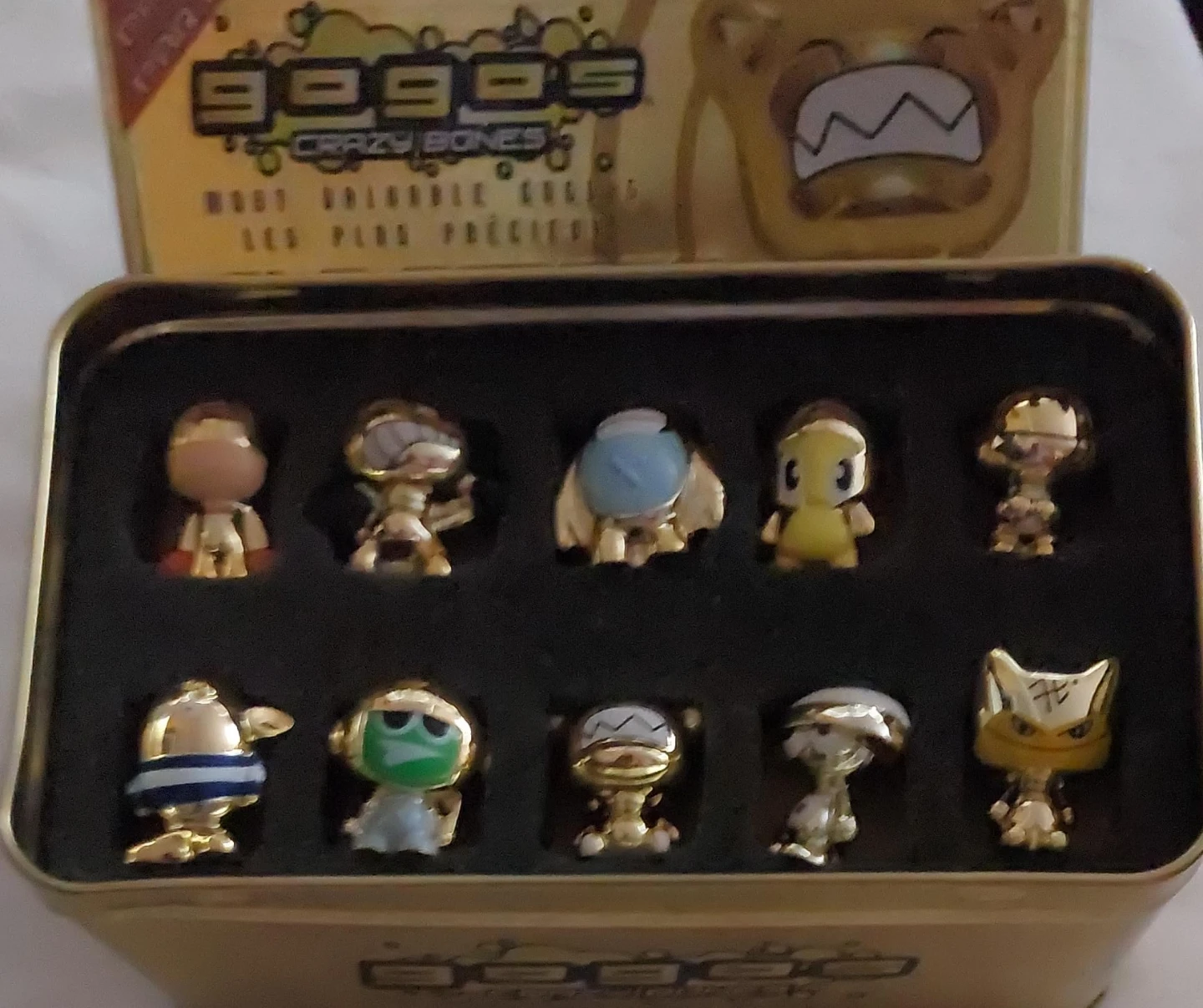 Gogo's Crazy Bones Gold Series Limited Edition Tin