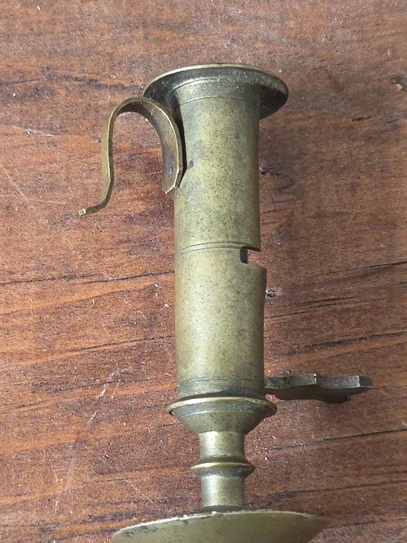 Vintage Brass Candlestick Holder