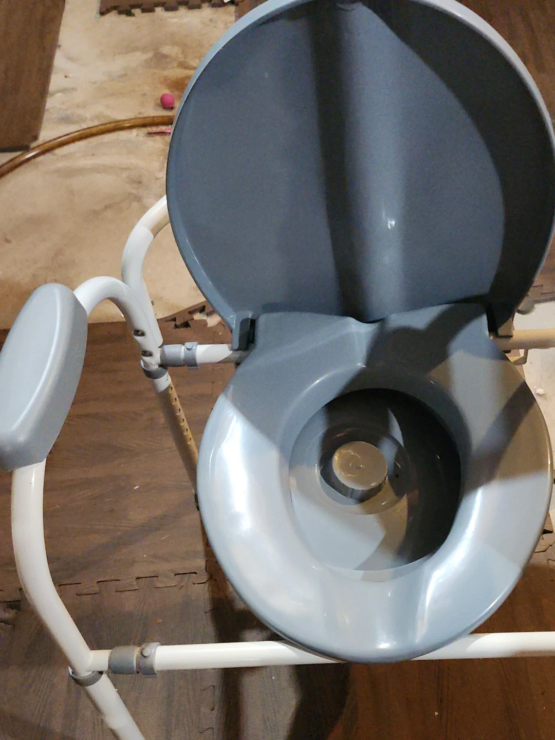 Adjustable Bedside Commode