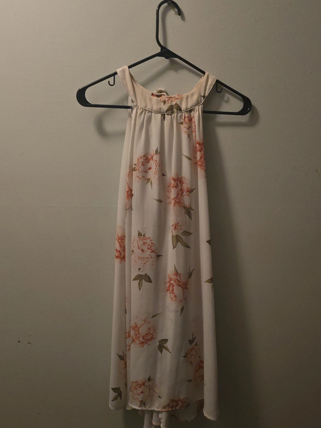 White Floral Maxi Dress