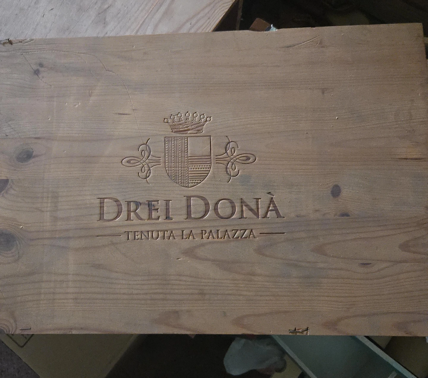 Drei Donà Wooden Wine Box Lid