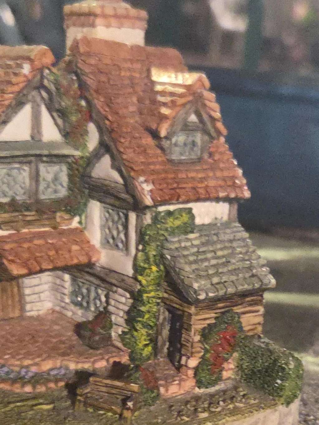 English Cottage Miniature House Figurine