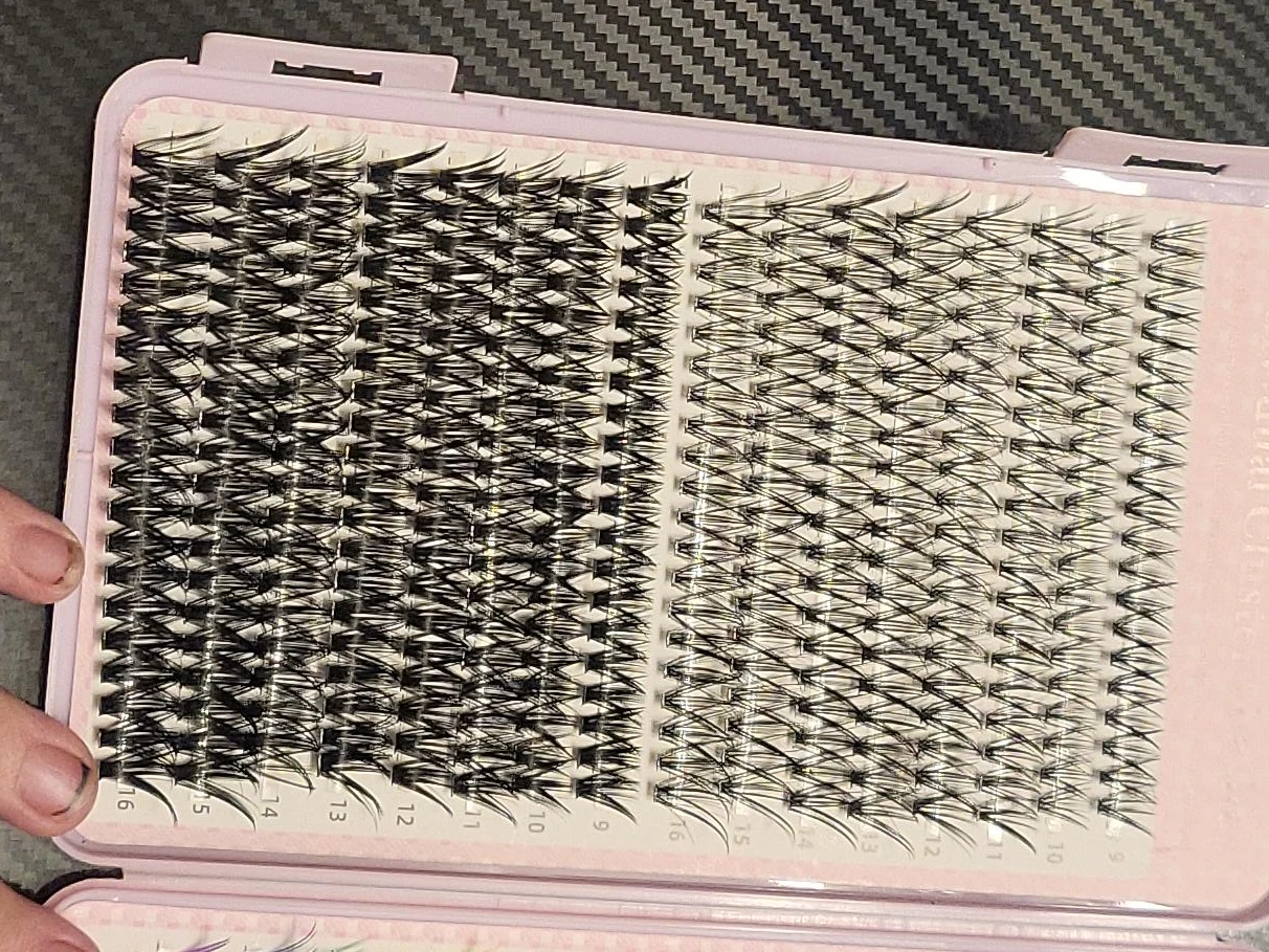 False Eyelashes Cluster Tray