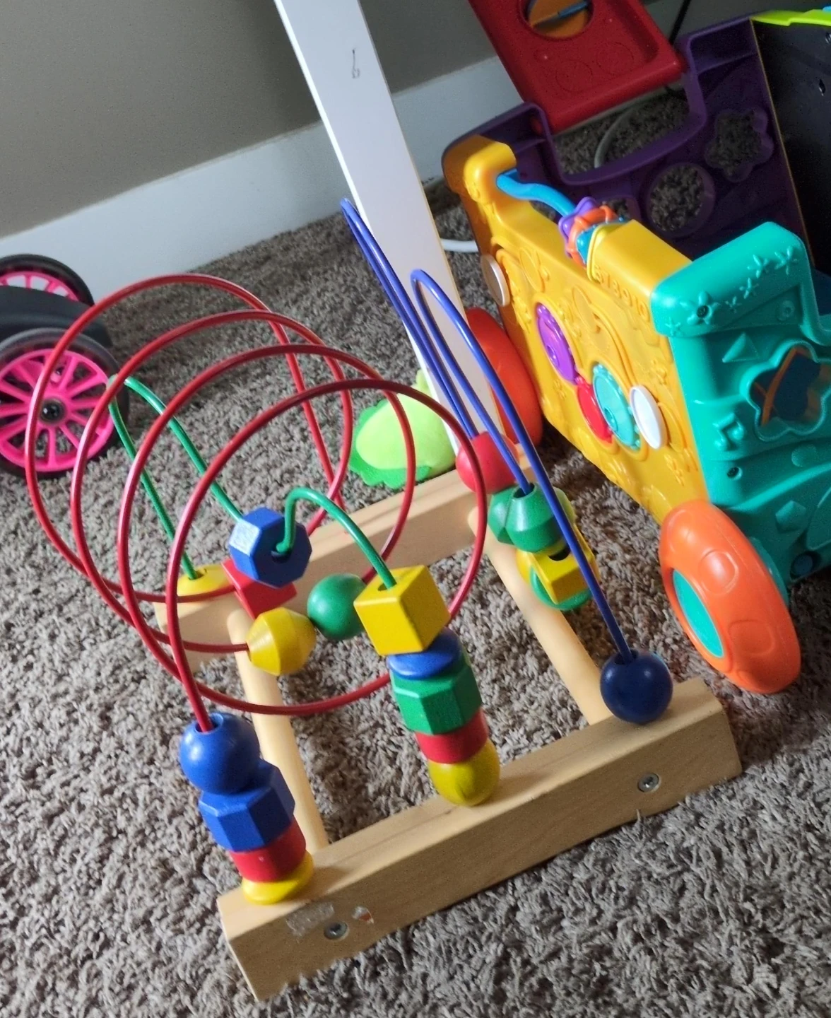 Wooden Bead Maze Toy