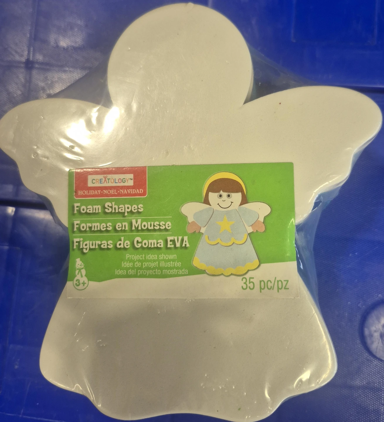 Creatology Foam Angel Shapes - 35 pc