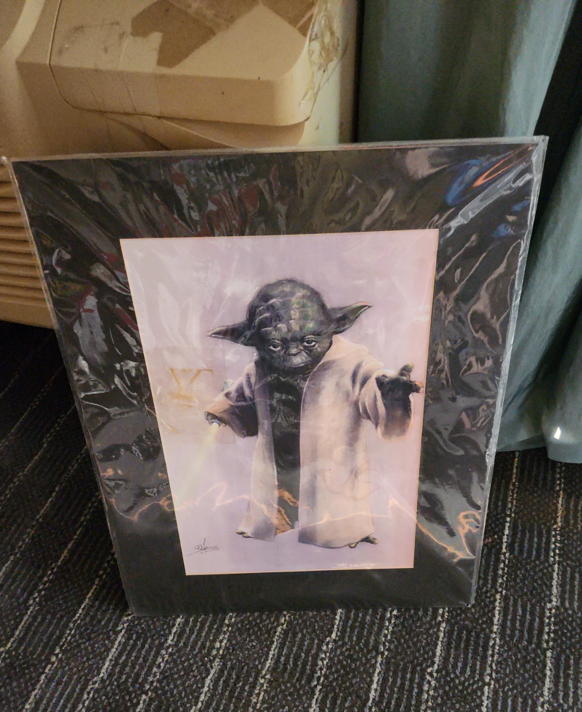 Star Wars Yoda Art Print
