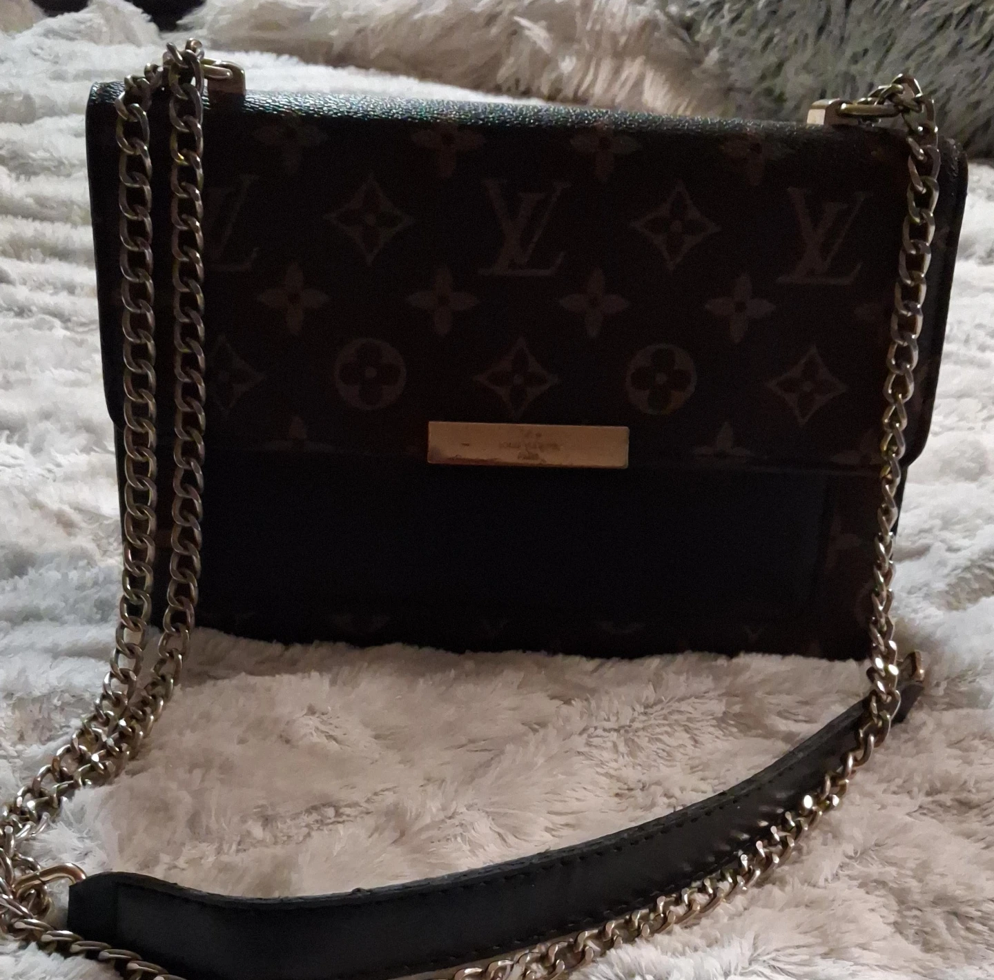 Louis Vuitton Monogram Chain Shoulder Bag