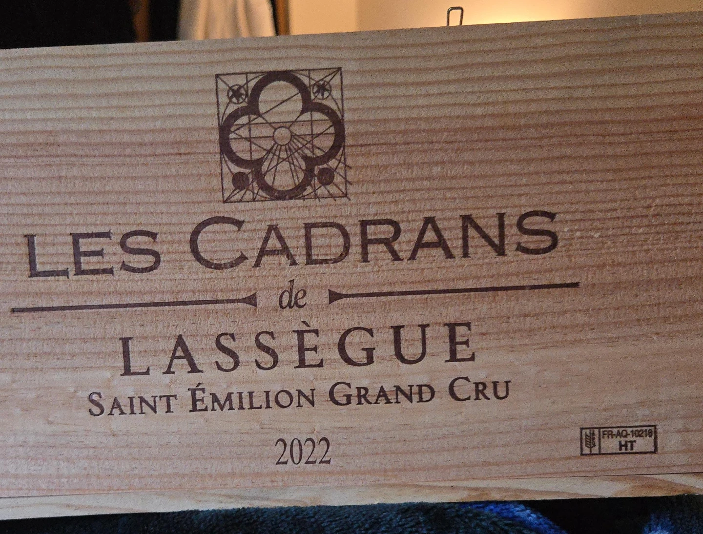 Les Cadrans  Grand Cru Wooden Crate 2022