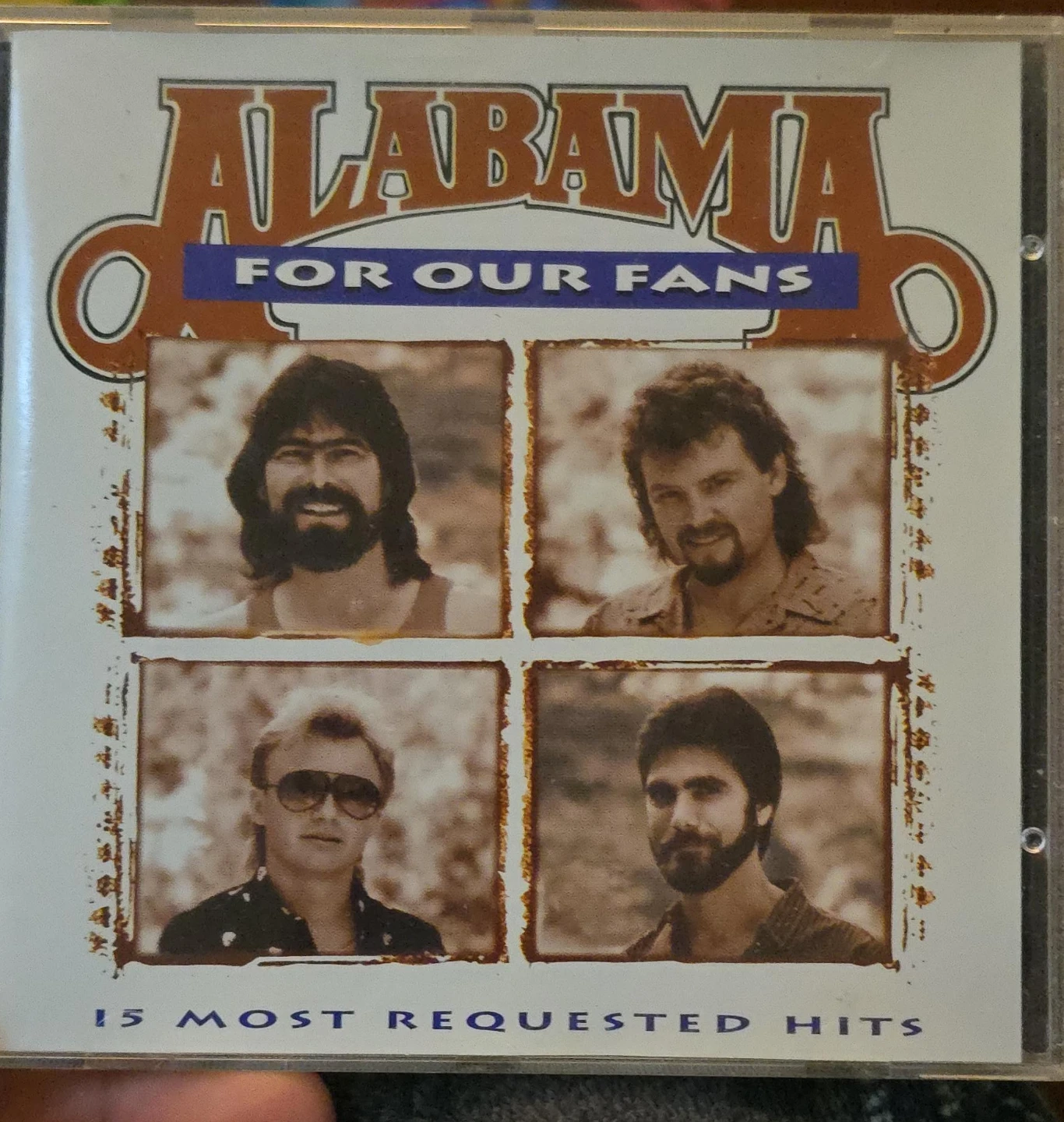 Alabama for Our Fans 15 Most Requested Hits CD