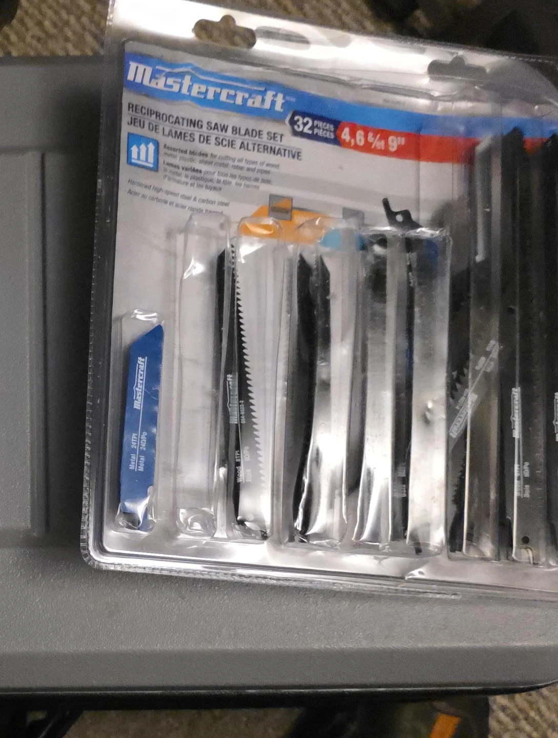 Mastercraft Reciprocating Saw Blade Set